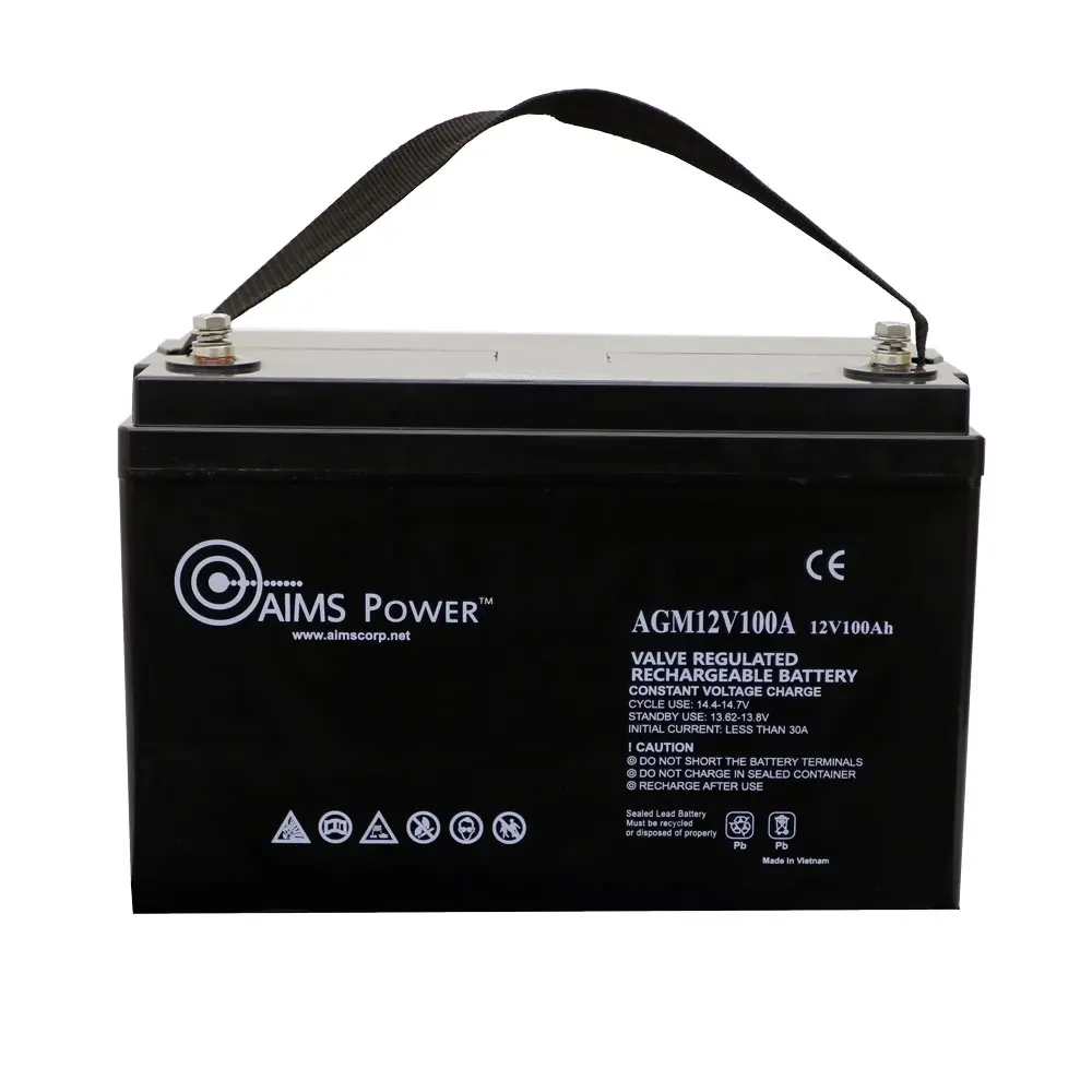 AGM 12V 100Ah Deep Cycle Battery Heavy Duty AGM 12V 100Ah Deep Cycle Battery Heavy Duty