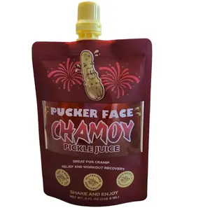 PUCKER FACE PICKLE JUICE CHAMOY FLAVOR 10 4 OUNCE POUCHES