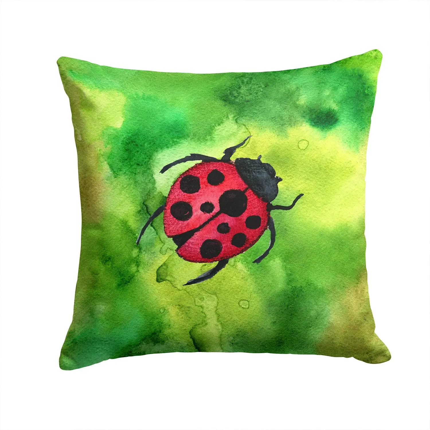 Irish Lady Bug Fabric Decorative Pillow BB5770PW1414