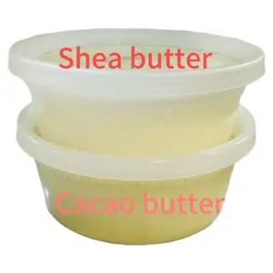 Cocoa Butter / Shea Butter 8oz All Natural Made in West Africa