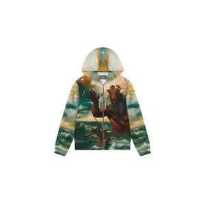Poseidon's Revenge Zip Up Hoodie "Multicolor" DT582