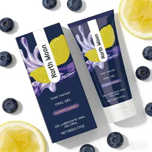 North Moon Daily Oral Care Gel 90g, Blueberry Lemonade, Refreshing Breath & Lightweight Non-Sticky Formula