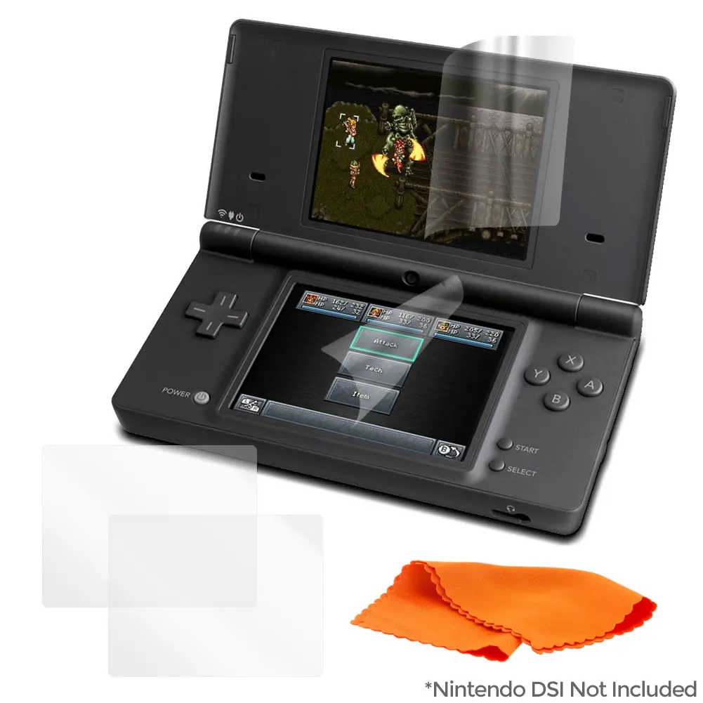 Memorex Universal Screen Protector with Microfiber Cloth for Nintendo DSi - Game Device Protection Accessory