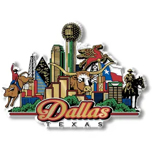Dallas, Texas Magnet by Classic Magnets Dallas, Texas Magnet by Classic Magnets