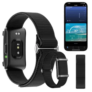 Smart Wearable Device Without Screen, Fitness Tracker, Habit Formation & Sleep Monitoring, IP68 Waterproof, Wireless-compatible, GPS, iOS Compatible