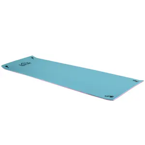 HOMCOM Floating Mat, 3-Layer Lily Pad Swimming Pool Floating Water Mat, Thick and Durable Water Activities Mat for Lake