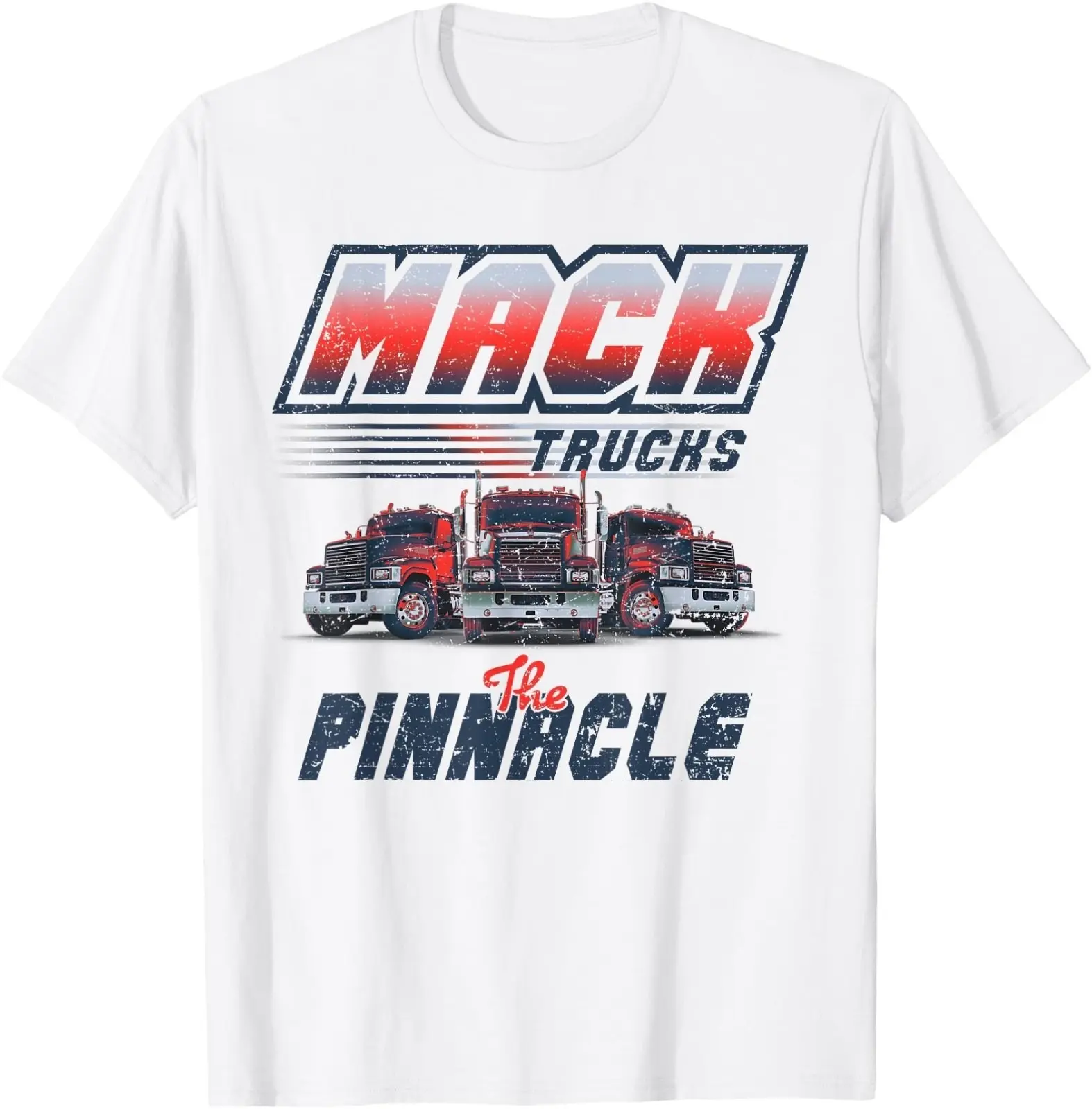 Mack Trucks The Pinnacle Trio of Semi-Trucks T-Shirt Sweatshirt Hoodie, Trucker Clothing Apparel, Car Enthusiast Gift