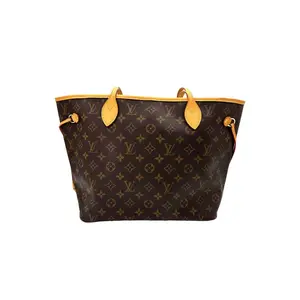 Pre-owned Louis Vuitton leather Tote Bags Neverfull Monogram Canvas Shoulder Bag LV2622