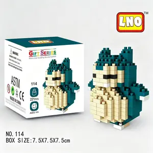 Six Fun Micro-Particle Building Blocks, Enhance Kids' Motor Skills, Perfect Gift for Friends, Compact and Elegant Collectible Toy Blocks