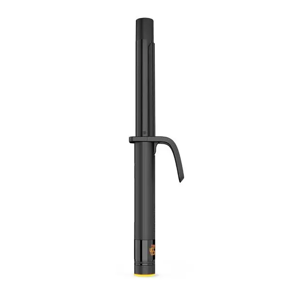 Hot Tools Pro Artist Black Gold Digital 1" Curling Iron | For Bouncy Curls with High Shine Finish, 26 Heat Levels up to 455°F for All Hair Types, 9 Ft Cord