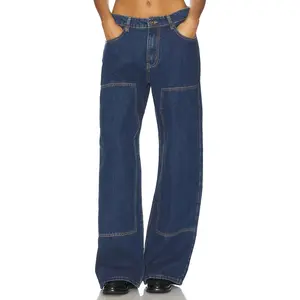 LIONESS Anchor Jean in Mid Blue LIONESS Anchor Jean in Mid Blue