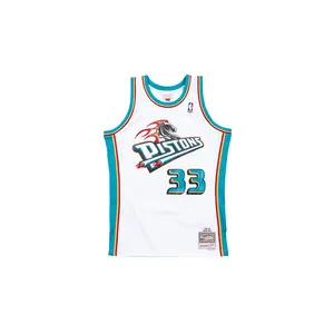 NBA Swingman Jersey Pistons 98 "Grant Hill (Home)" SMJYCP19211 DPIWHIT98GHI