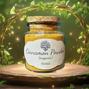Organic All Natural Cinnamon Powder Spice - Hot Spicy Rich Flavor, Convenient Jar Packaging