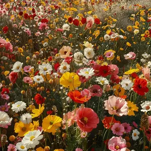 1000 Mixed Wildflower Seeds – Easy to Grow, Perfect for Garden & Backyard Landscaping