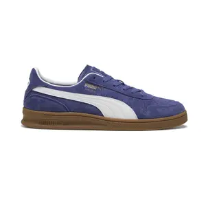 PUMA Mens Indoor Soft Lace Up Sneakers Shoes Casual - Blue