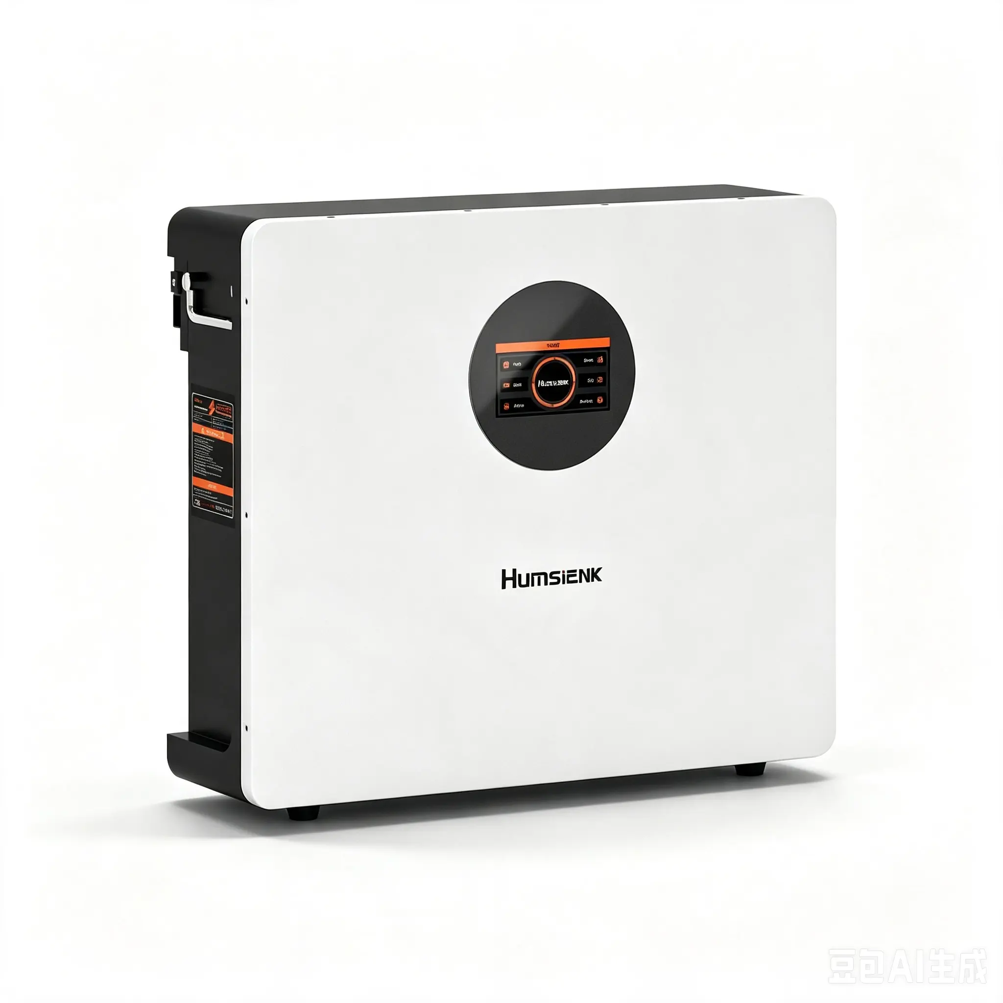 【NEW】Humsienk 48V 100Ah 5.12kWh Wall-Mounted LiFePO4 Battery with Bluetooth for Home Backup Power, deep cycle,solar system
