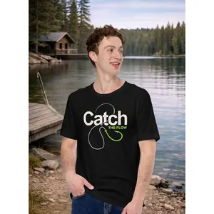 Catch The Flow Fishing T-Shirt