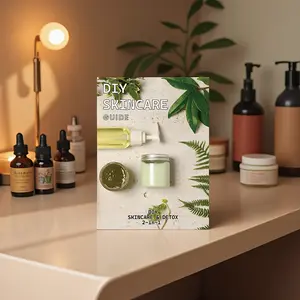 Skincare guide booklets, comprehensive self-care manuals for effective Healthy skincare procedures, basic beauty tips, Daily Detox
