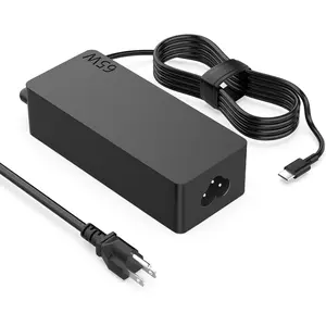 65W USB C Laptop Charger Compatible with  Laptop ThinkPad T480s T580s T480 T490 E480 E580 E490 E590 Yoga 920 S730 Chromebook C330 S330 100e 300e Type C Power Adapter