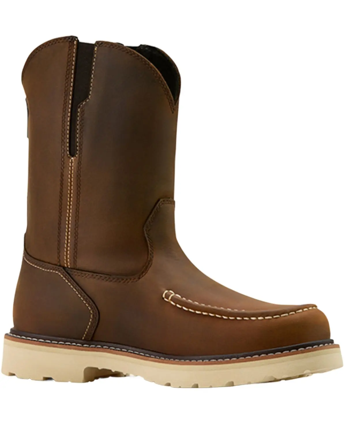 Ariat Men's Men'S Rebar Lift Pull-On Moc Work Boot Soft Toe - 10061286