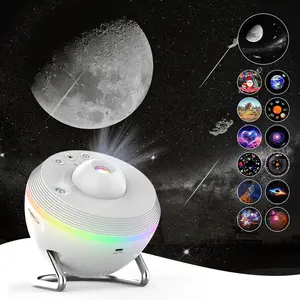 Star Projector, 13-in-1 HD Planetarium Galaxy Projector, suitable for bedrooms, with a timer, meteor and RGB lighting effects, suitable for children and adults