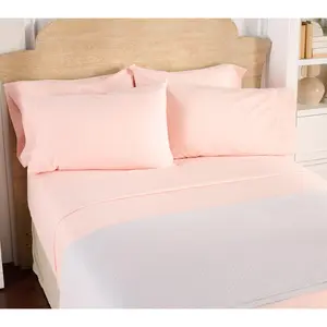 Home Reflections Flannel Sheet Set w/ Extra Cases