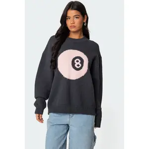 Magic 8 Oversized Chunky Knit Sweater