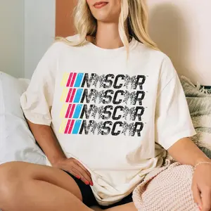 Vintage NASCAR Shirt, Retro Grunge Racing Coquette Tee, Race Mom Shirt, If You Ain't First You're Last, Checkered Bows