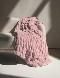 Hugs Heirloom Rose Blanket