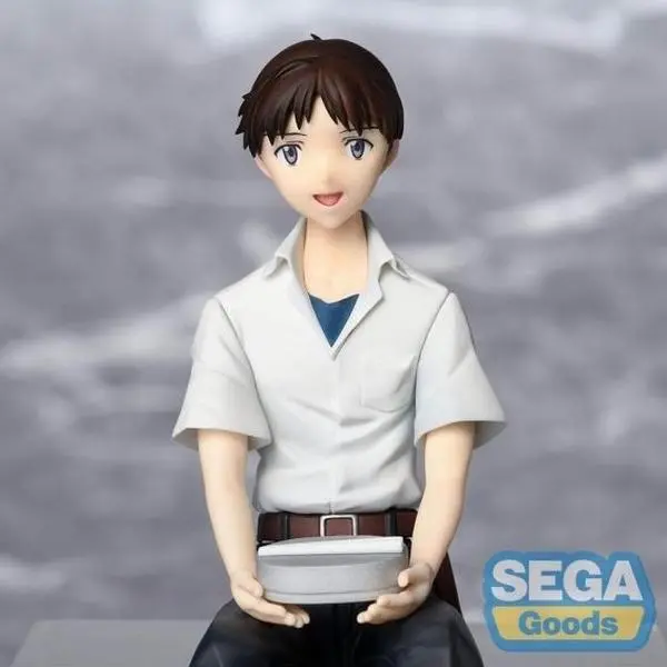 SEGA Evangelion Shinji Character Figurine - Functional & Decorative Kitchen Noodle Stopper, Tabletop Decor, Anime Collectible Gift for Collectors