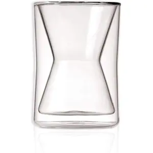 Chemex Double Walled Mug - Plain Design - Ideal for Coffee and Tea Lovers - Extra Insulation,  Drinkware,  Glass Washable Tumbler