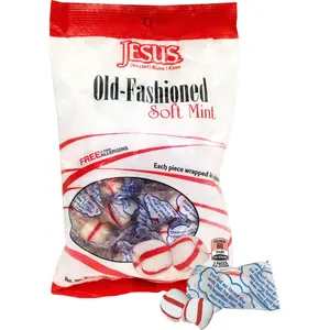 Old-Fashioned Soft Peppermint 6 Ounce Bag, 28 Pieces