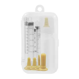 11 Pieces Pet Feeding Bottles Kit Small Milk Bottle Nipple Syringes Feeder for Kitten Puppy Nursing 11 Pieces Pet Feeding Bottles Kit Small Milk Bottle Nipple Syringes Feeder for Kitten Puppy Nursing