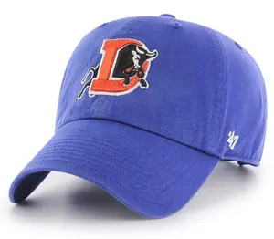 DURHAM BULLS ROYAL 47 CLEAN UP HAT