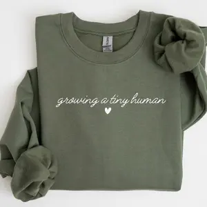 Cute Pregnancy T-shirt, Growing a Tiny Human, Pregnancy Announcement Shirt, Maternity Tee, Baby Bump Shirt, Mom to Be Shirt, Mom To Be Gift G