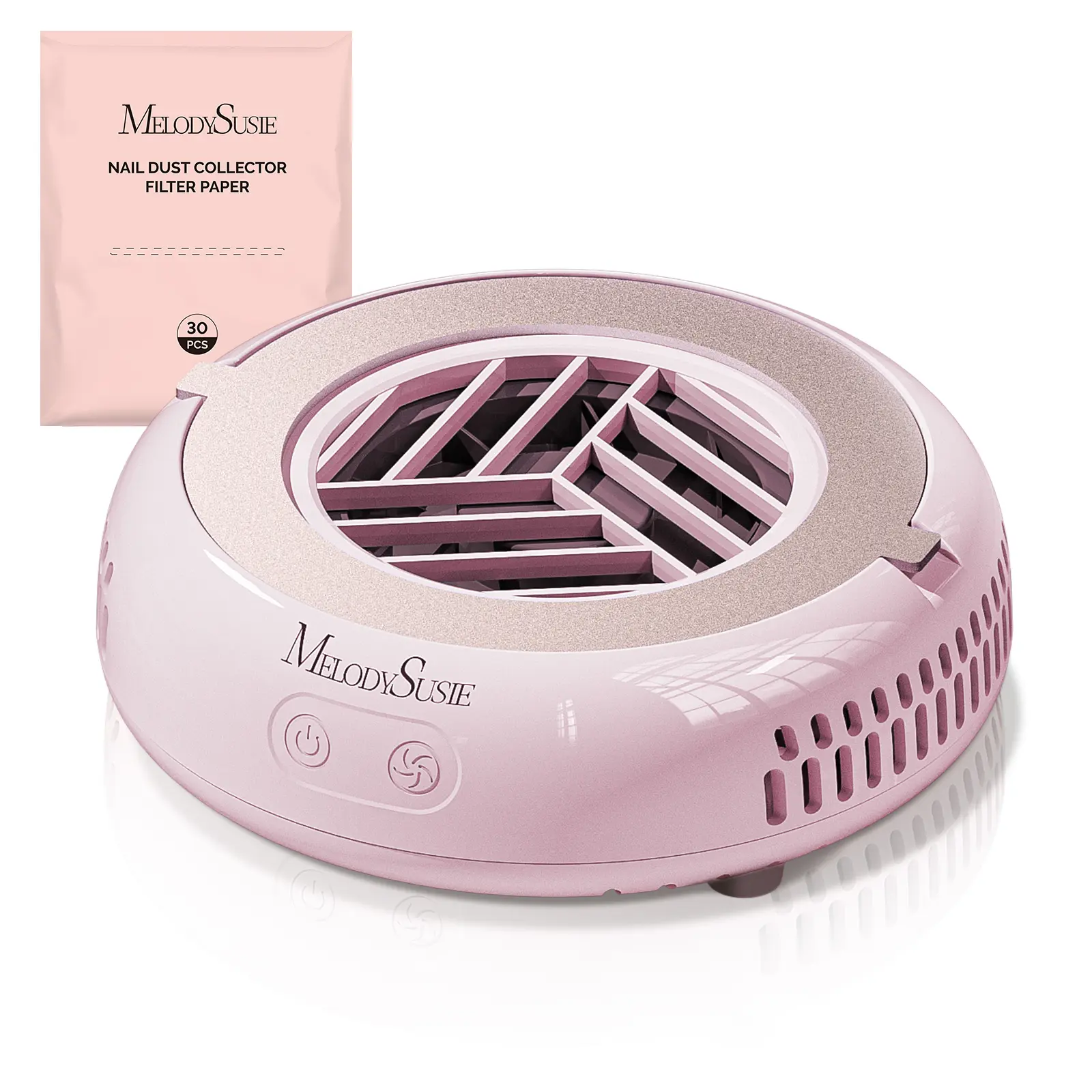 MelodySusie HProA Mini Nail Dust Collector for Beginners Home Salon, Compact & Portable Ideal for Salon Use, Christmas Gift #Summervibes