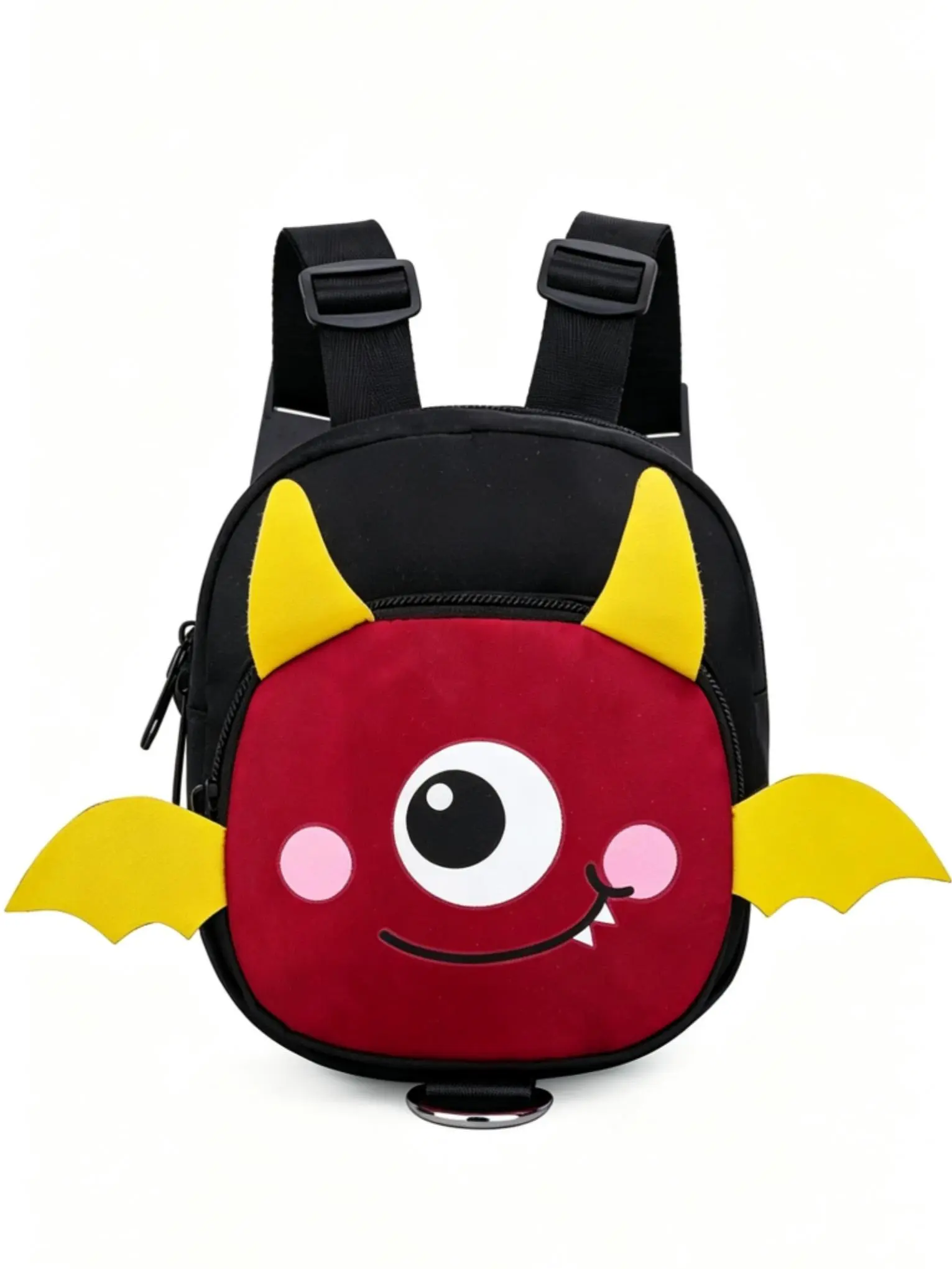 Cute Monster Dog Backpack Harness with Leash Hook, Lightweight Pet Self Carrier Bag, Adjustable Puppy Harness Backpack, Small Medium Dog Walking Snack Storage Backpack, Cartoon Pet Travel Saddle Bag