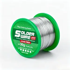 30g Lead-Free Solder Wire, 0.6mm 0.8mm 1mm Diameter, Rosin Core, Industrial Welding Repair, Car Parts, Electronic Components DIY