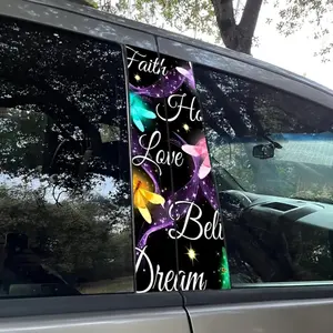 Car B-pillar Sticker, Creative Car B-pillar Decal, Car Exterior Decoration Accessories for Car, Wall, Window, Car Decorative Sticker, Decal For Cars, Car Decals, Car Stickers, Vehicle Exterior Decoration