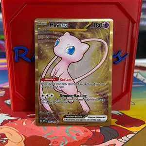 Pokemon Mew EX 205/165 METAL 151 Ultra Premium Collection Card