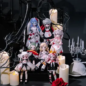 Nyssa Eerie Nightmare Series, 1/12 Scale, Gothic-style BJD Blind Box, Action Figure with Movable Joints, Collectible Toys