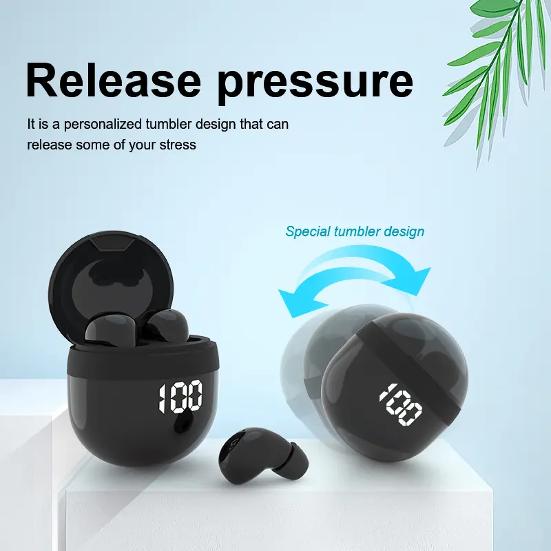 INSONIXN Invisible Bluetooth Earbuds - Low-Profile, Discreet, Ultra-Small Hidden Wireless Earplugs, IPX5 Water Resistant, Compact for Narrow Ear Canals, Work & Sleep Use, TikTok Shop Tech Finds