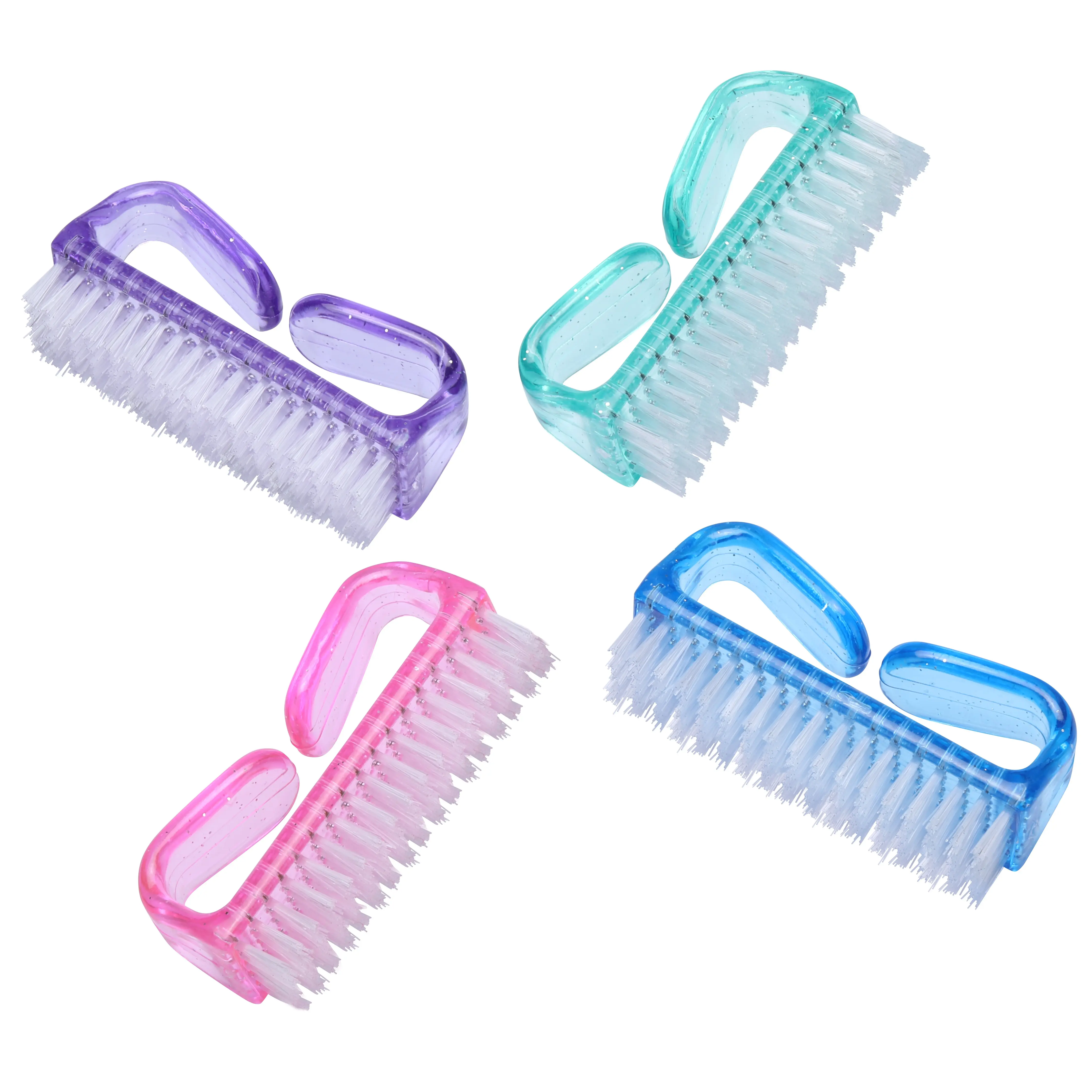 4 Pack Nail Brush, Nail Brush for Cleaning Fingernails, Fingernail Brush, Nail Brushes, Manicure Nail Care