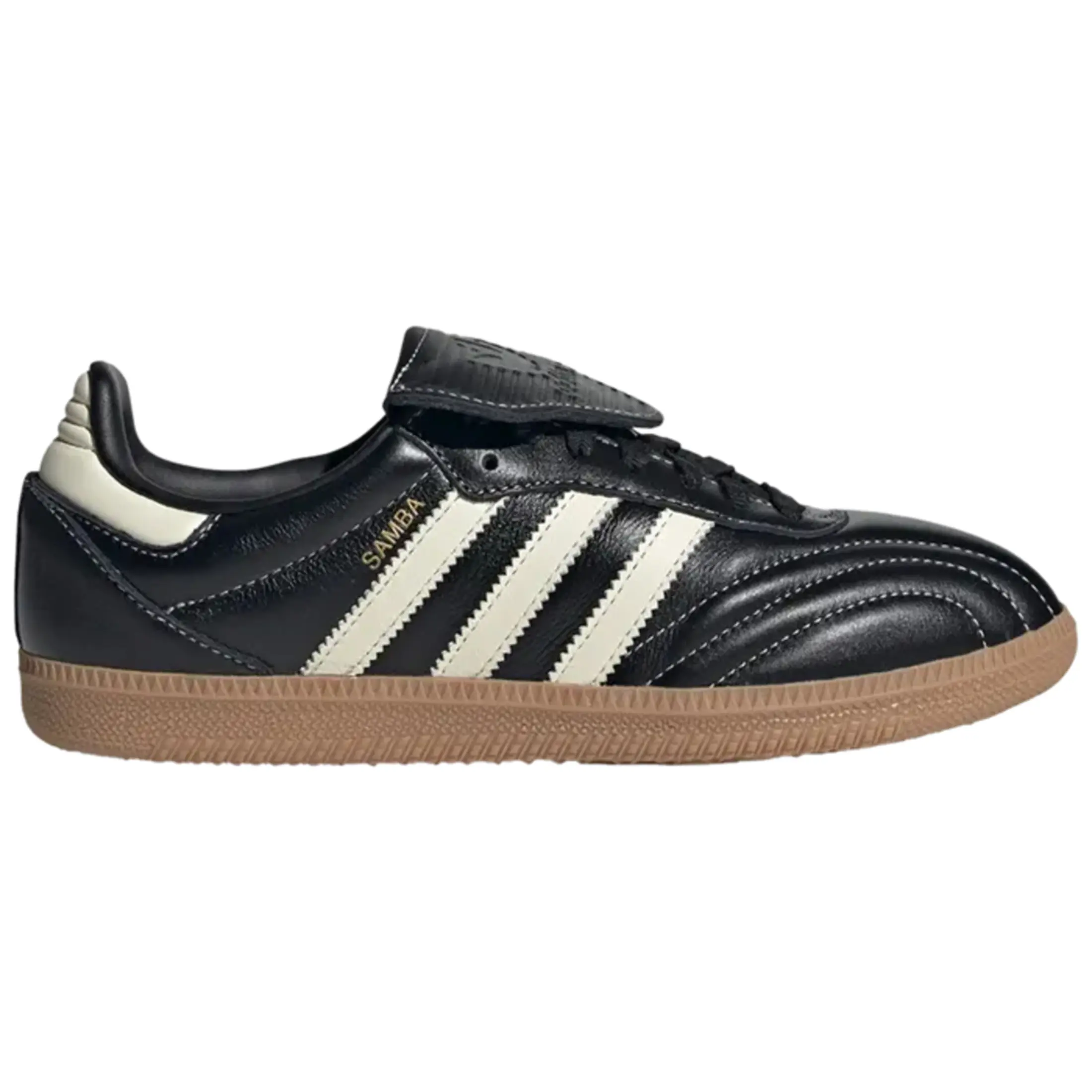 adidas Samba LT Core Black Cream White Gum Women's Fashion Shoes New