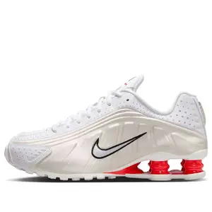 (WMNS) Nike Shox R4 'White Phantom Picante Red' AR3565-103 (WMNS) Nike Shox R4 'White Phantom Picante Red' AR3565-103