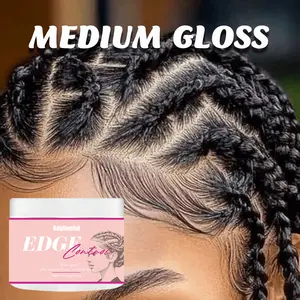 Adgiamhui Women’s Edge Control & Braiding Gel Strong Hold for Box Braids Cornrows & Fishtails Adds Shine Moisturizes Prevents Frizz Works on Natural Hair Coarse Textures All Hair Types Haircare Moisturizer Moisture Hydrating