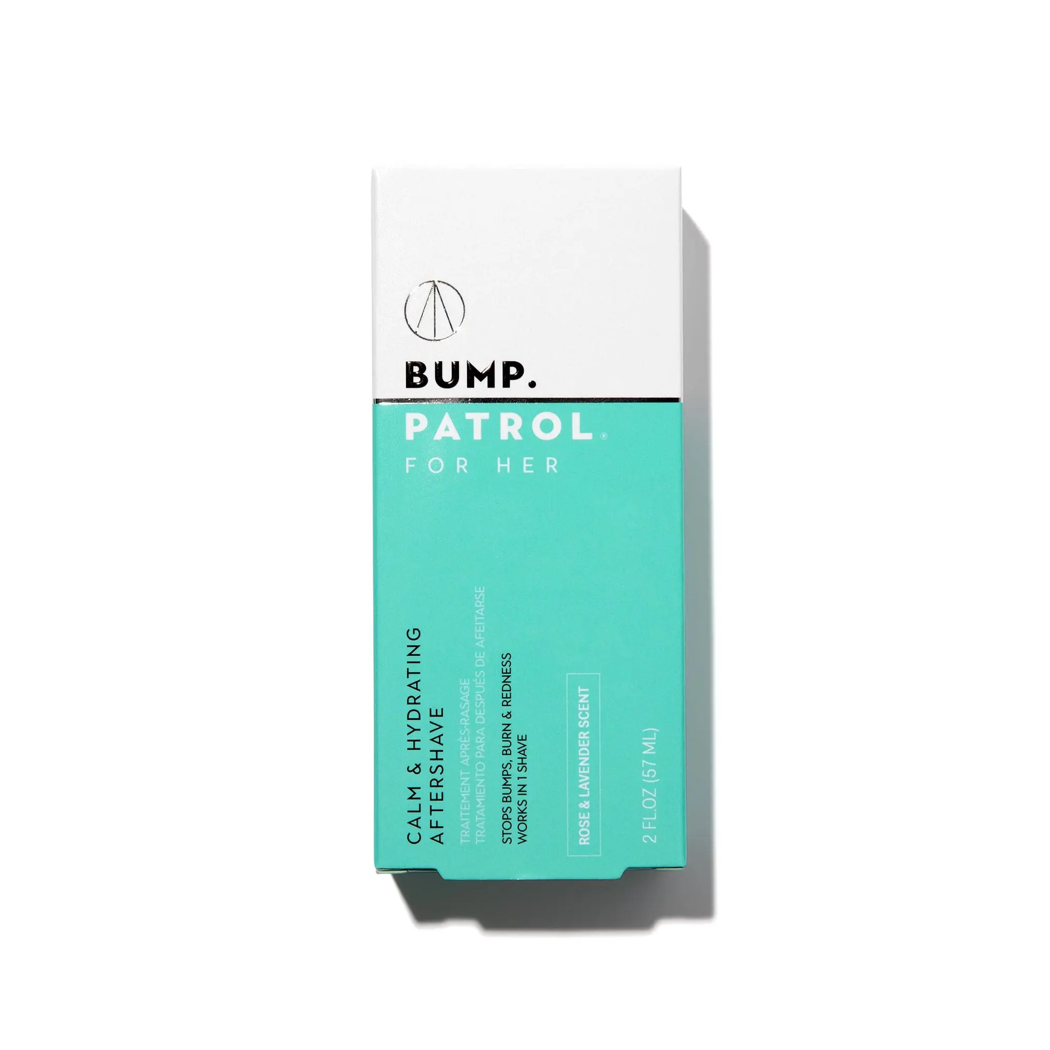 Bump Patrol For Her Calming & Hydrating Aftershave Serum - Sensitive Skin Body Care For Hair Removal, Leg Shave Care - Stops Razor Bumps & Ingrown Hairs On Bikini Line & Underarms
