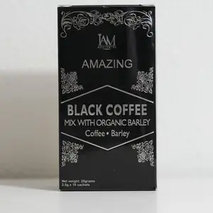 Amazing Black Coffee with Organic Barley - 10 Sachets
