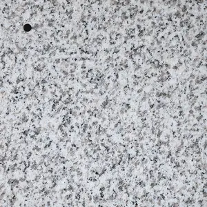 Elegant Kitchen & Bath  6 in. Stone Finish Sample, Cashmere White Granite