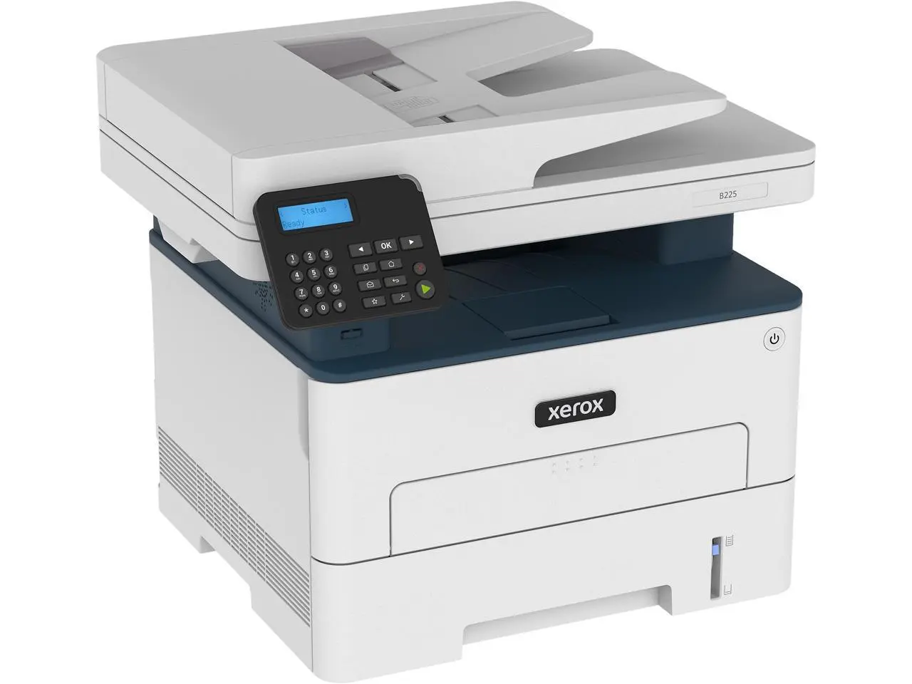 Xerox B225/DNI MFC / All-In-One Up to 34 ppm Monochrome Ethernet (RJ-45) / USB / Wi-Fi Laser Printer Xerox B225/DNI MFC / All-In-One Up to 34 ppm Monochrome Ethernet (RJ-45) / USB / Wi-Fi Laser Printer
